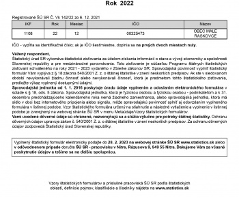 Úradná tabuľa / Ročný výkaz o komunálnom odpade za rok 2022 - foto