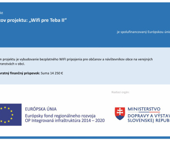 Úradná tabuľa / wiFi pre teba - foto